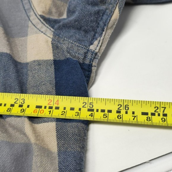 Ed Hardy Shirt Men's Button-Up Long Sleeve Embroidered Flying Eagle 2XL Y2K VTG - Picture 7 of 9